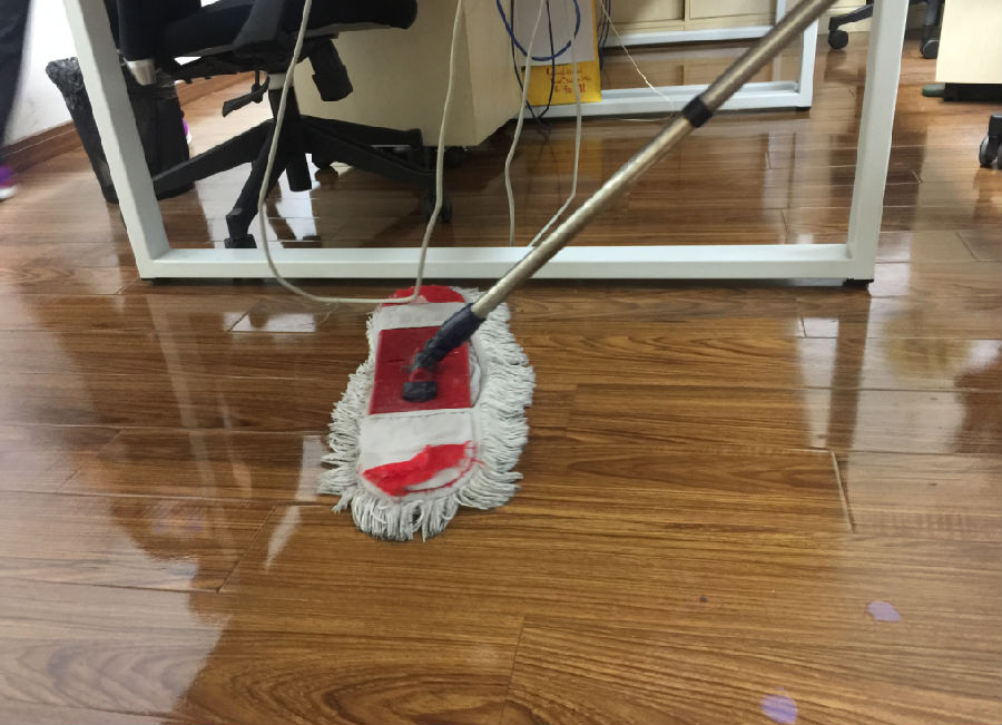 佛坪县木地板保洁案例