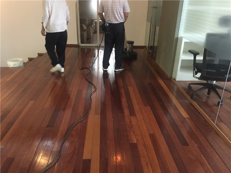 佛坪县地面清洗案例